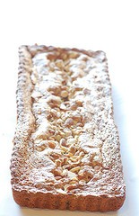 Prune, almond & burnt butter 'tart'