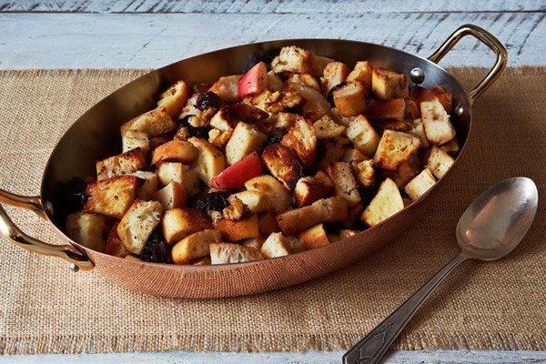 Prune and apple stuffing