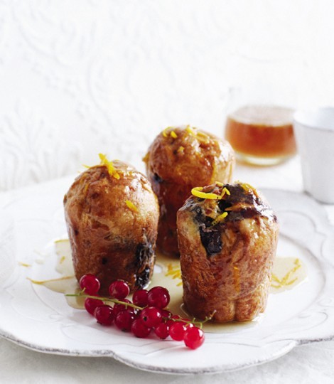 Prune and Armagnac babas