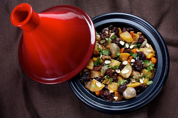 Prune and turnip tagine