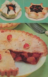 Prune-apricot tarts