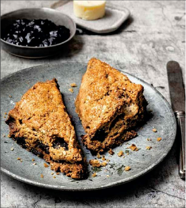 Prune scones
