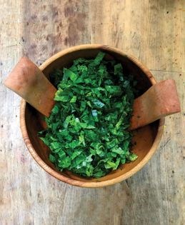 Psilokomeni salad (Psilokomeni salata)