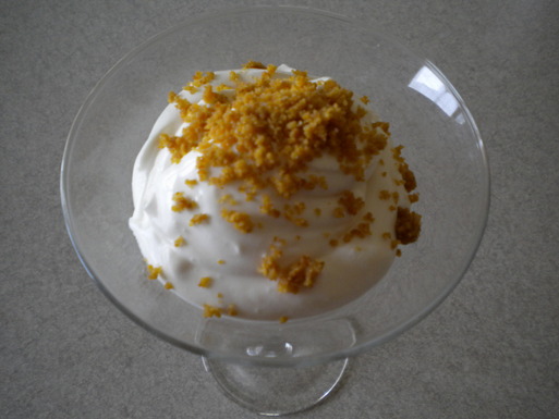 Pudding that tastes like mom's cheesecake