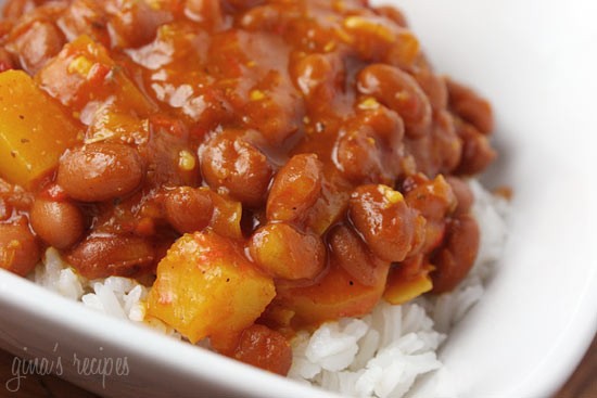 Puerto Rican style beans