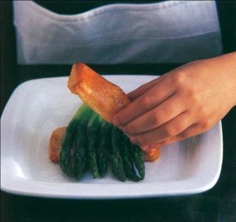 Puff pastry rectangles