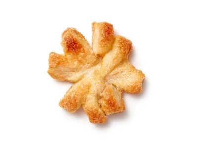 Puff pastry snowflakes