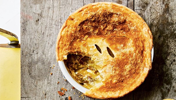 Puff pot pie