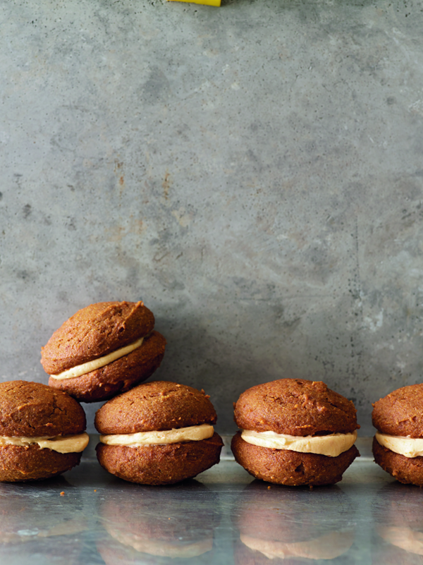 Puffy pumpkin cookies