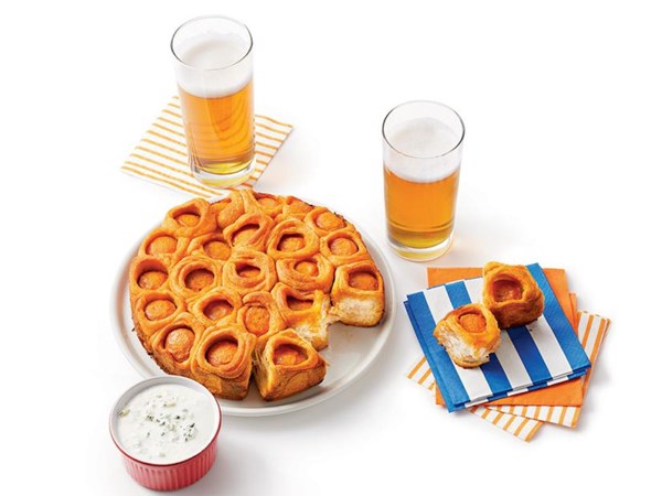 Pull-apart pigs in a blanket