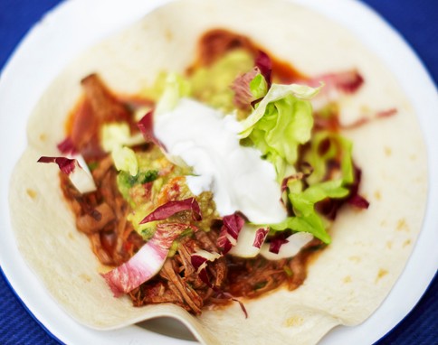 Pulled brisket chilli