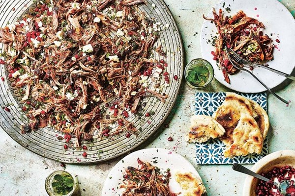 Pulled lamb méchoui