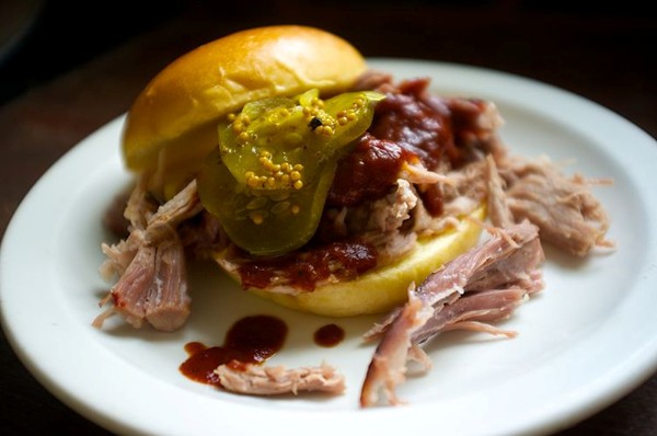 Pulled pork with Stubbs sauce