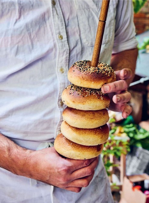 Pump Street Bakery wood ash bagels