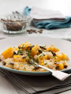 Pumpkin & Dolcelatte rice