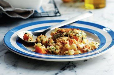 Pumpkin & pasta bake