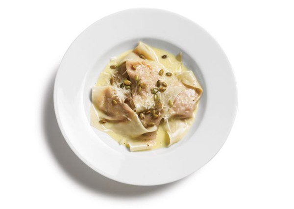 Pumpkin agnolotti