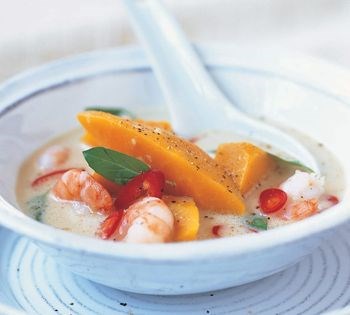 Pumpkin and coconut soup