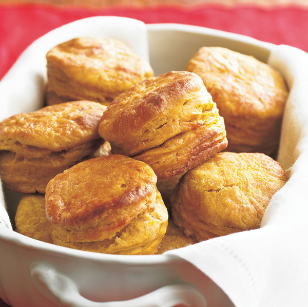 Pumpkin angel biscuits