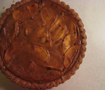 Pumpkin apple pie