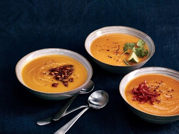 Pumpkin-apple soup