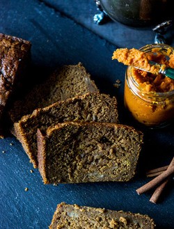 Pumpkin-banilla bread