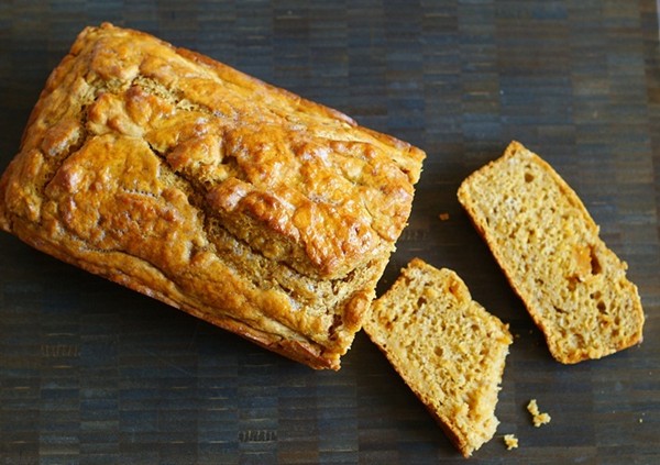 Pumpkin beer bread