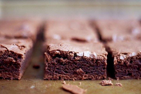 Pumpkin brownies