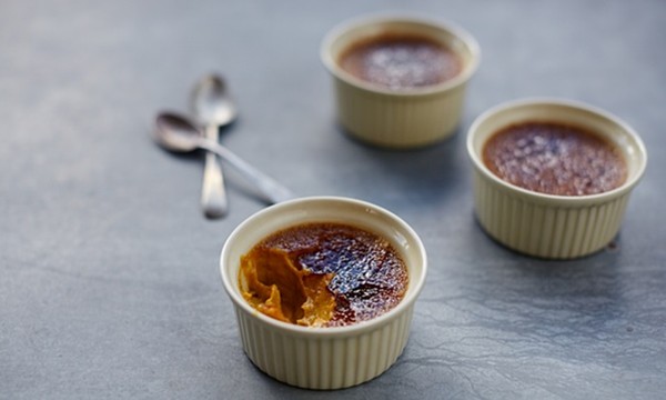 Pumpkin brulee