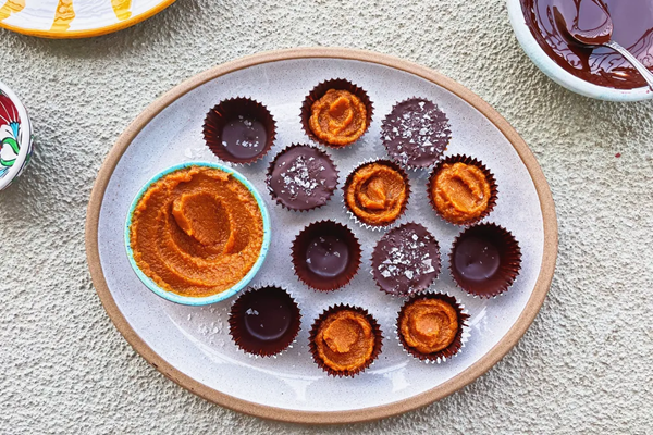Pumpkin butter cups
