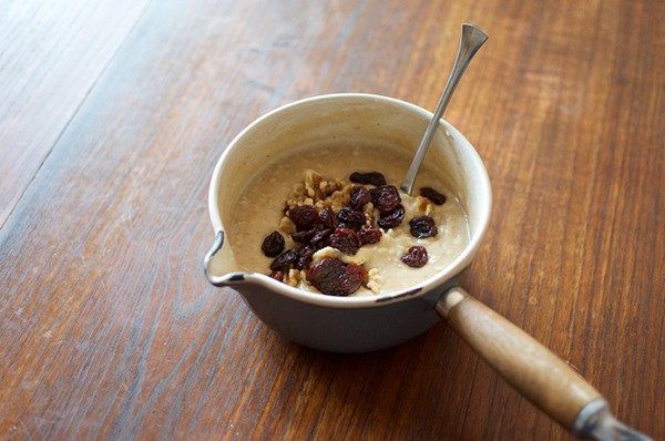 Pumpkin butter oats