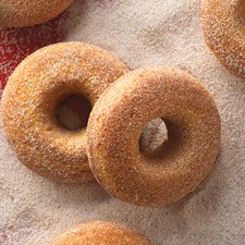 Pumpkin cake doughnuts