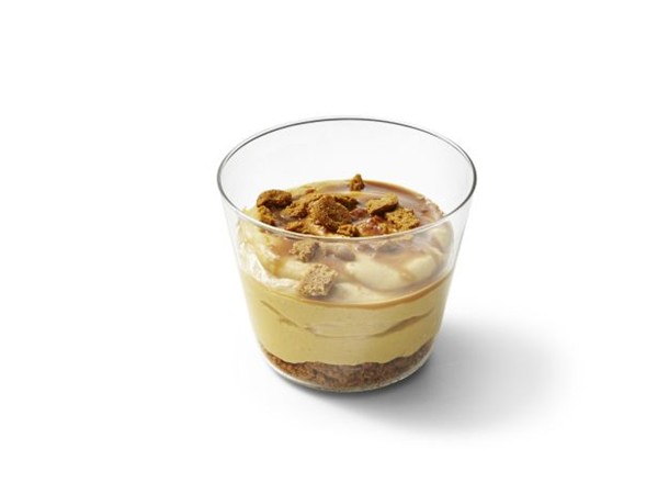 Pumpkin-caramel cheesecake pudding