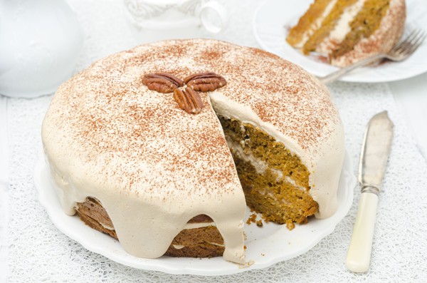 Pumpkin carrot cake