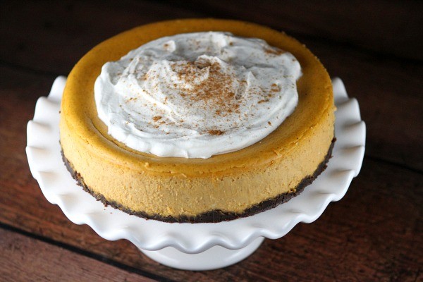 Pumpkin cheesecake