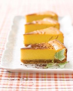 Pumpkin cheesecake