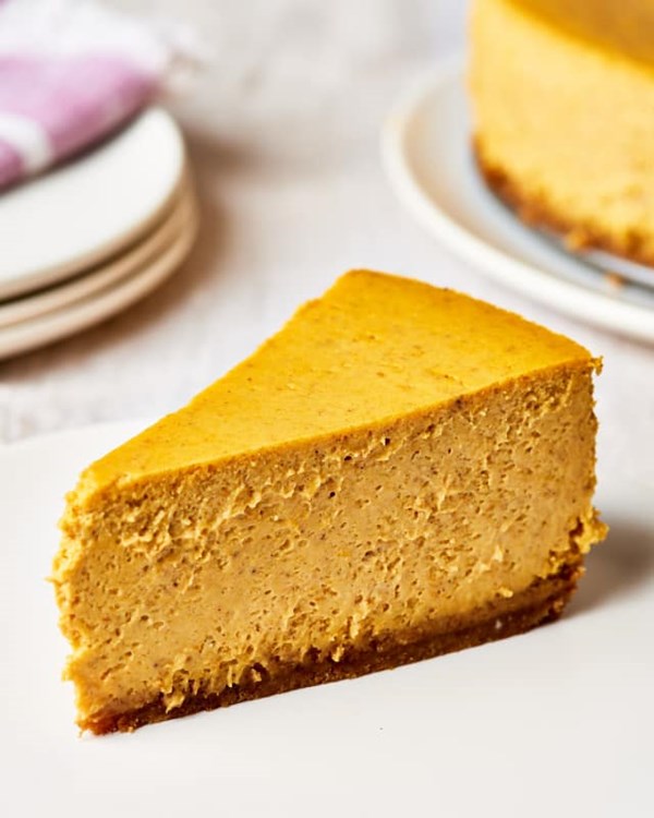 Pumpkin cheesecake