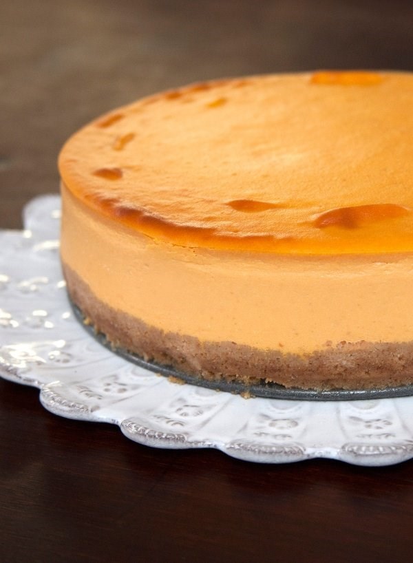 Pumpkin cheesecake
