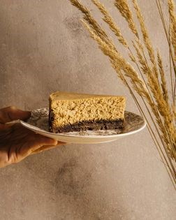 Pumpkin cheesecake