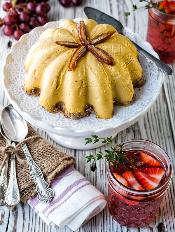 Pumpkin cheesecake