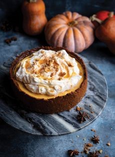 Pumpkin cheesecake