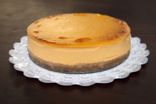 Pumpkin cheesecake