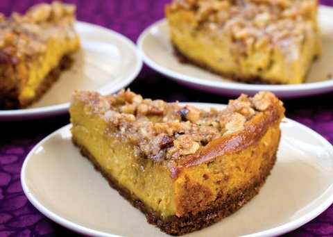 Pumpkin cheesecake