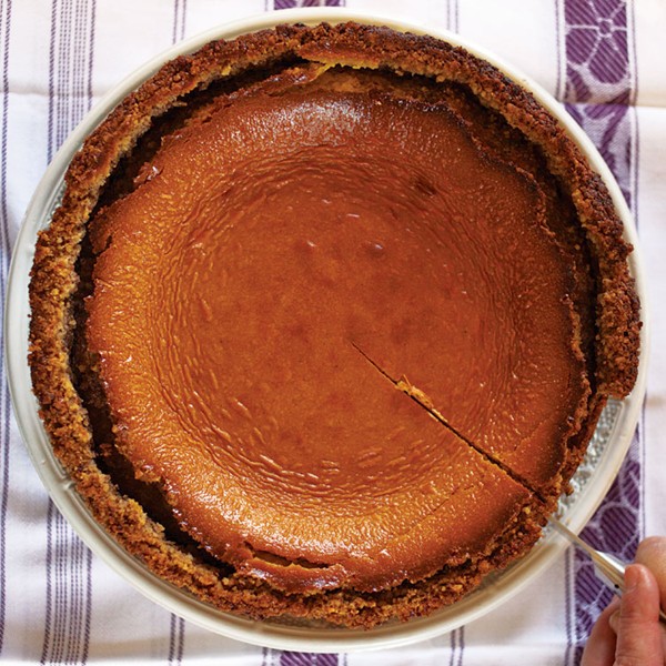 Pumpkin cheesecake