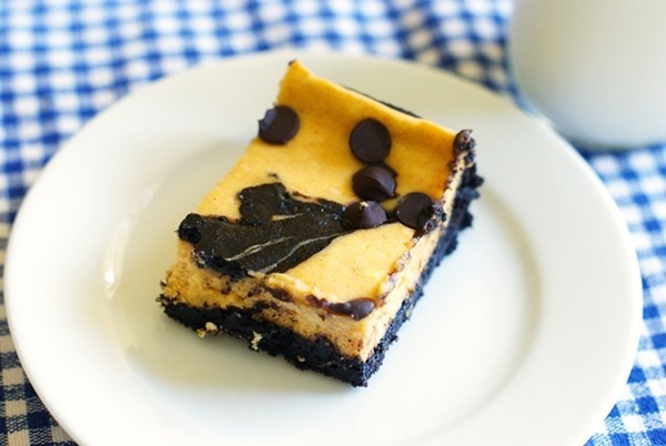 Pumpkin cheesecake brownies