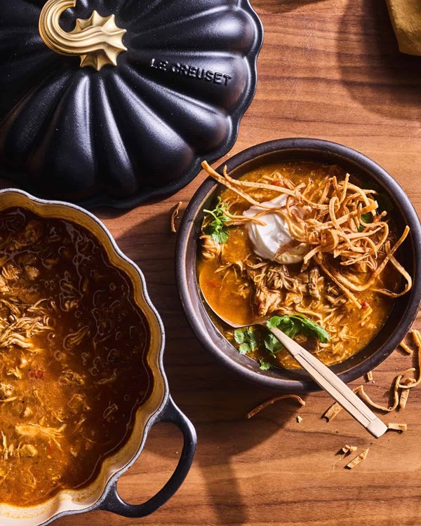 Pumpkin chicken chili