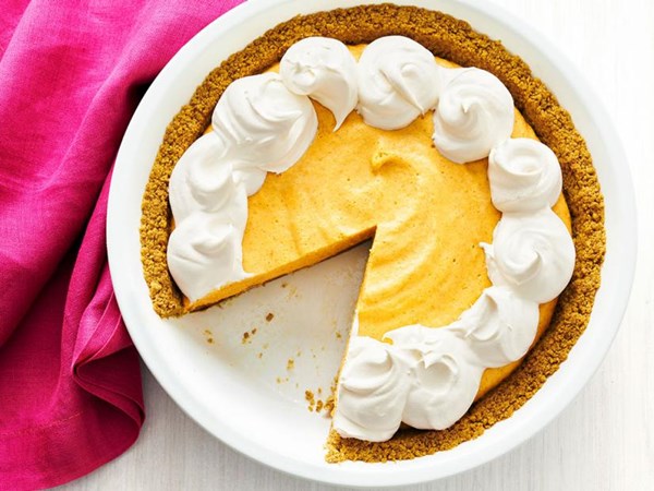 Pumpkin chiffon pie