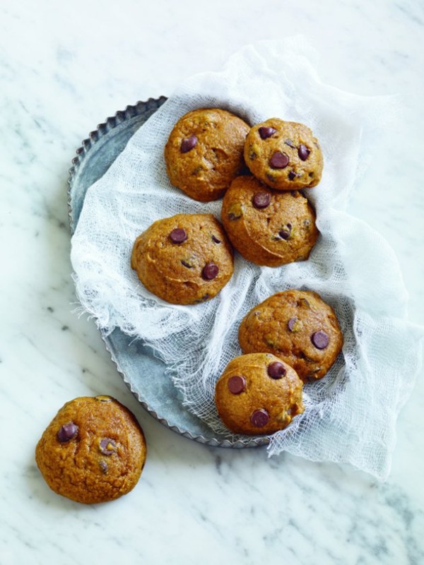 Pumpkin chocolate chip cookies