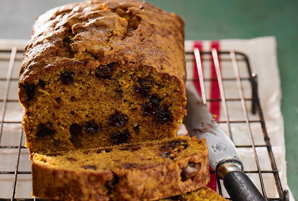 Pumpkin chocolate chip loaf