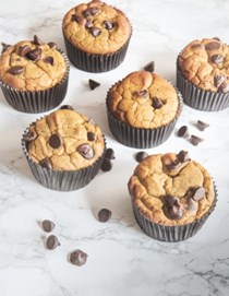 Pumpkin chocolate chip muffins